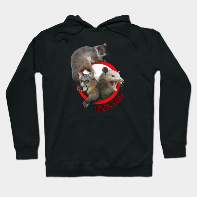 Possum Gang Hoodie by FieryWolf